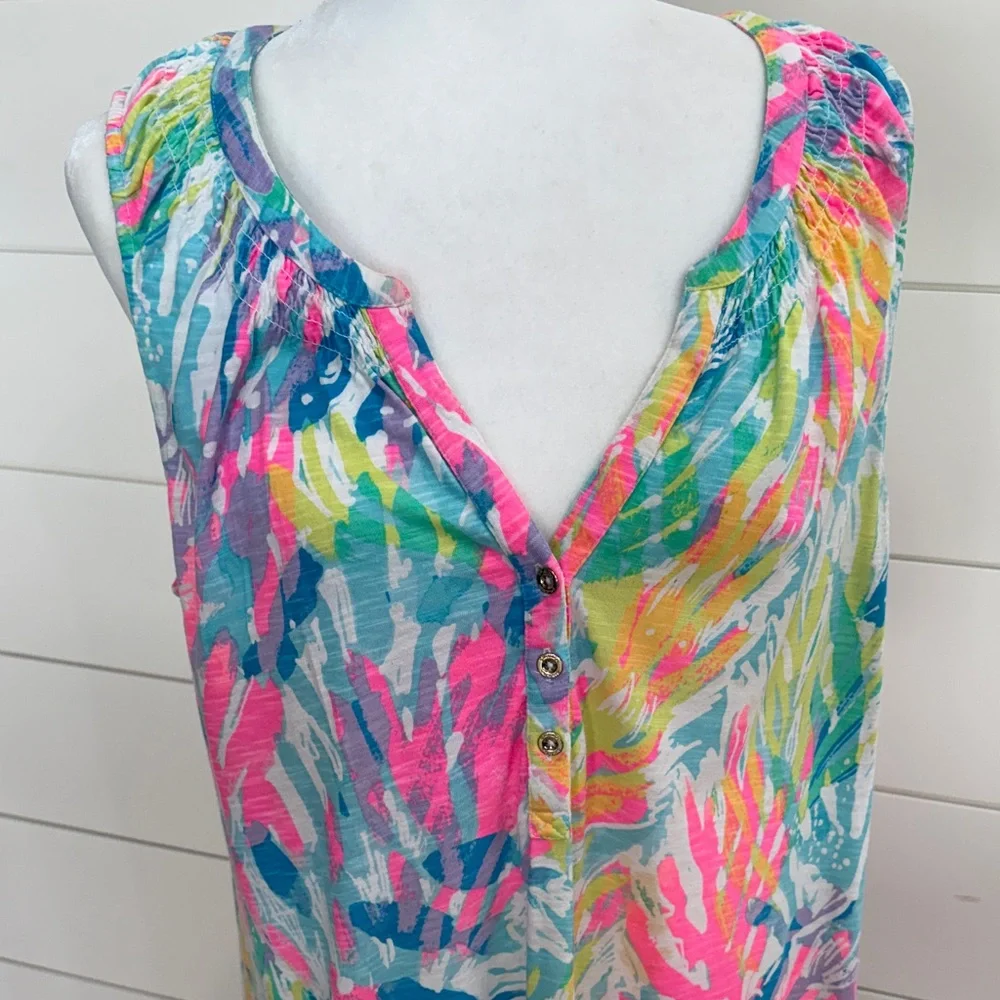 Lilly Pulitzer Multicolor Sleeveless Dress - Picture 2 of 9